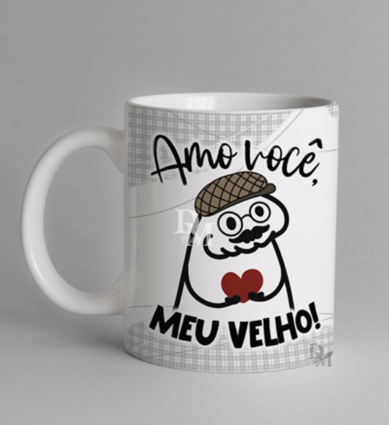 Caneca Amo você, meu velho!