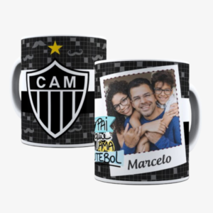Caneca Pai Que Ama Futebol Atlético Mineiro