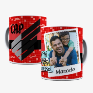 Caneca Pai Que Ama Futebol Athletico Paranaense