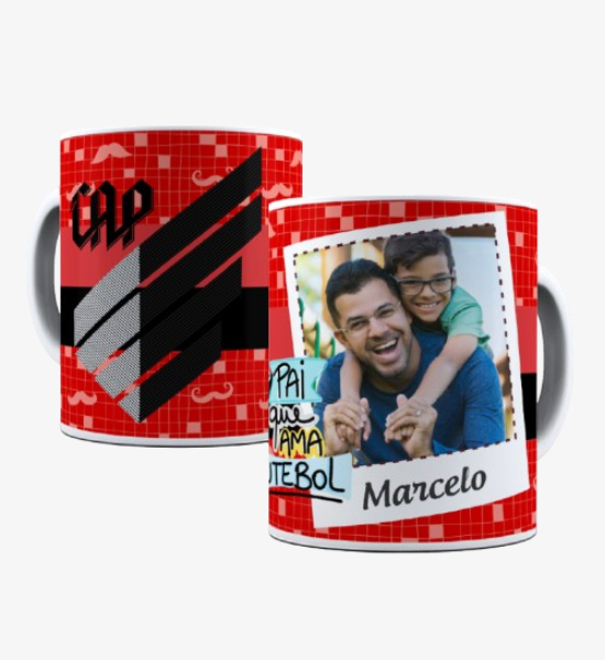 Caneca Pai Que Ama Futebol Athletico Paranaense
