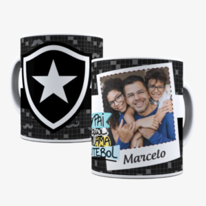 Caneca Pai Que Ama Futebol Botafogo