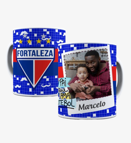 Caneca Pai Que Ama Futebol Fortaleza