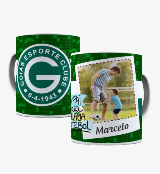 Caneca Pai Que Ama Futebol Goiás