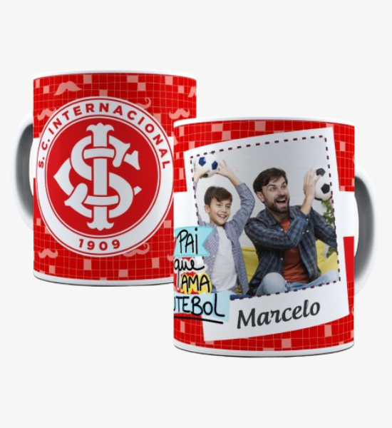 Caneca Pai Que Ama Futebol Internacional