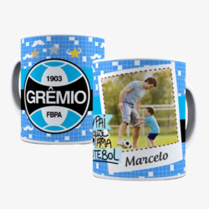 Caneca Pai Que Ama Futebol Grêmio