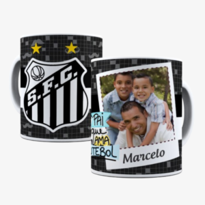 Caneca Pai Que Ama Futebol Santos