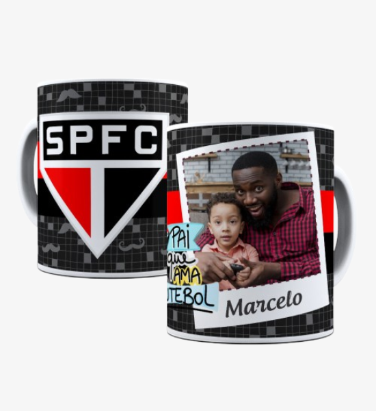 Caneca Pai Que Ama Futebol São Paulo