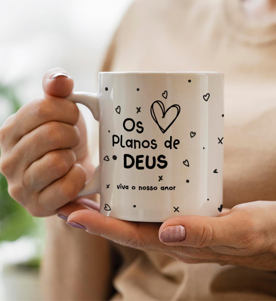 Caneca Os Planos de Deus