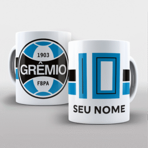 Caneca Grêmio 10 Com Nome