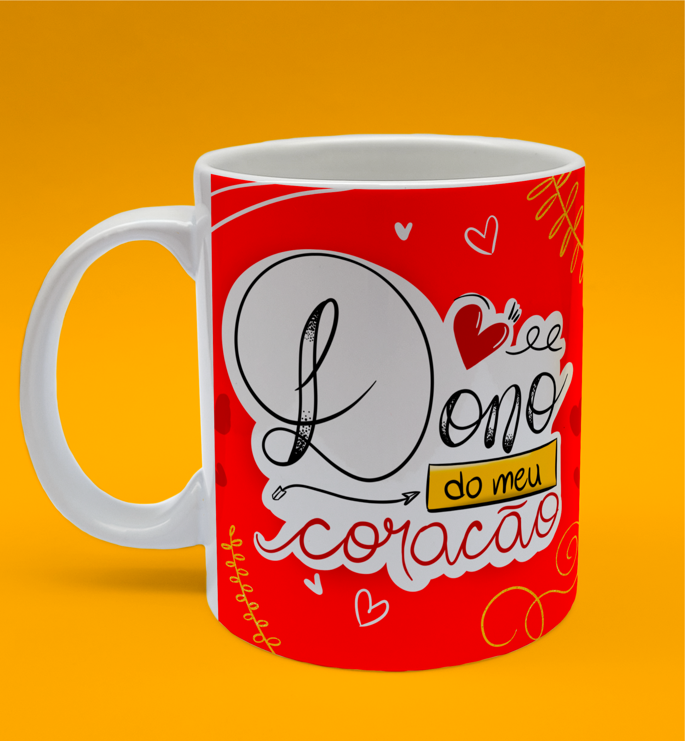 Caneca Dono(a) Do Meu Coração