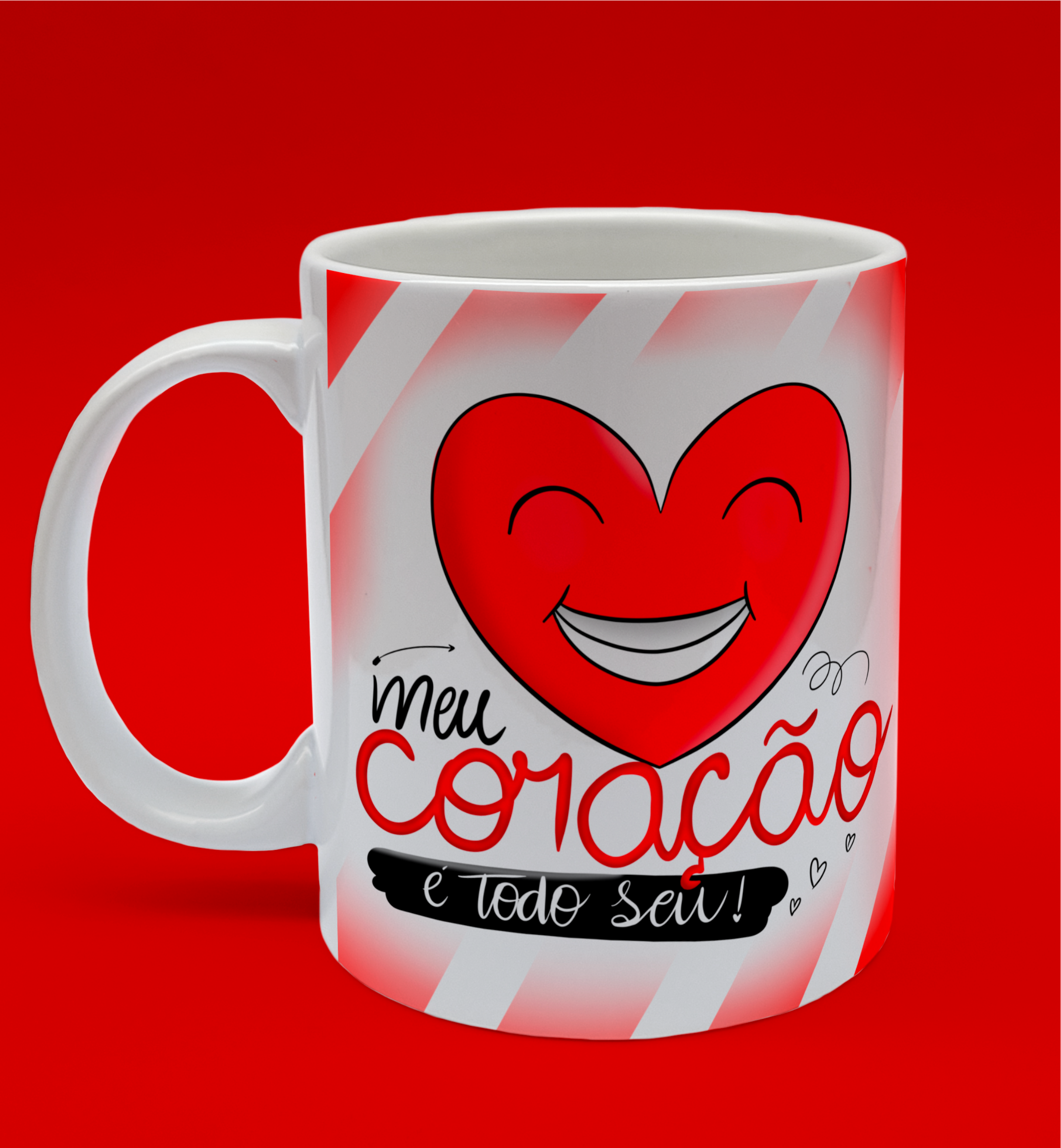 Caneca Meu Coração é Todo Seu