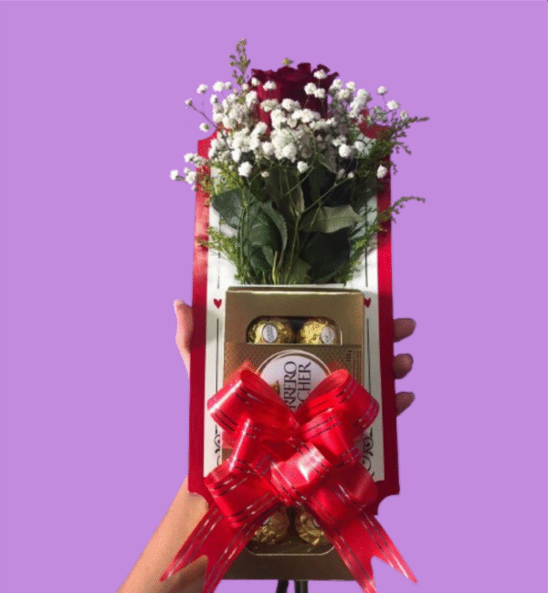 Rosa Com Ferrero