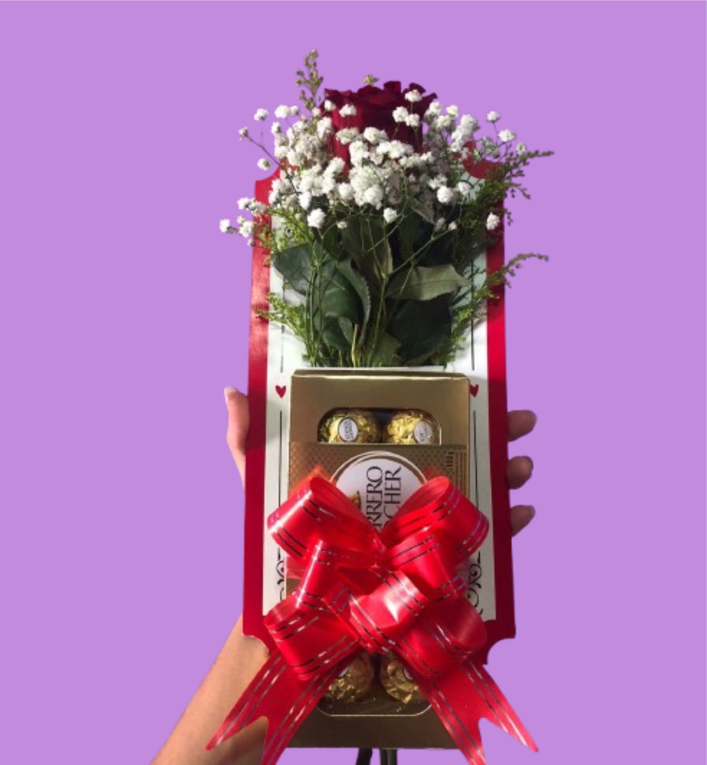 Rosa Com Ferrero