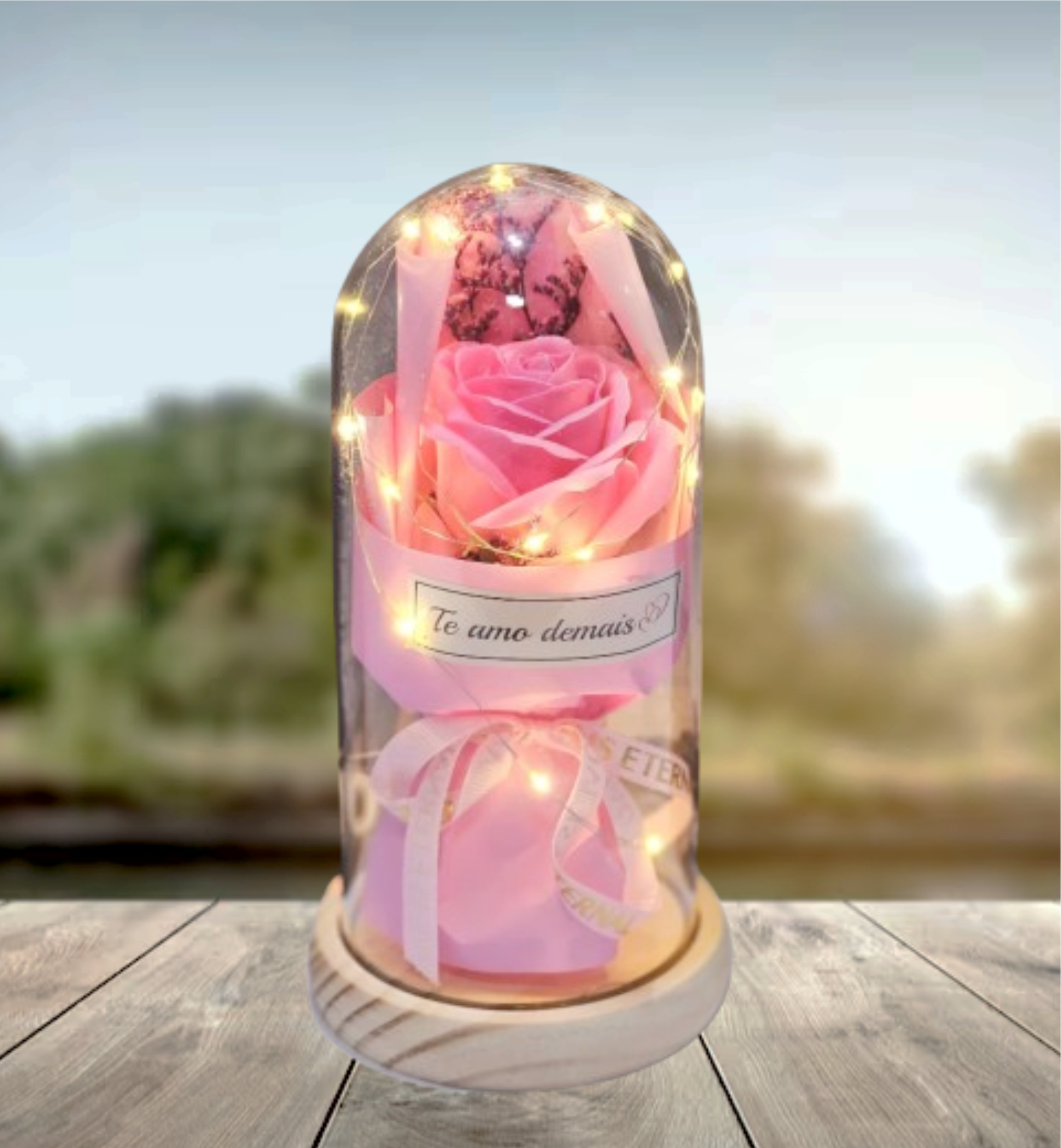 Luminária Encapsulada Buquê