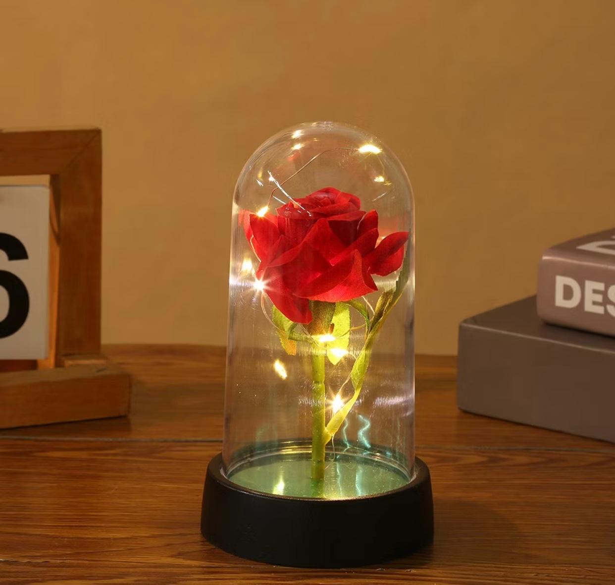 Luminária Rosa Encantada