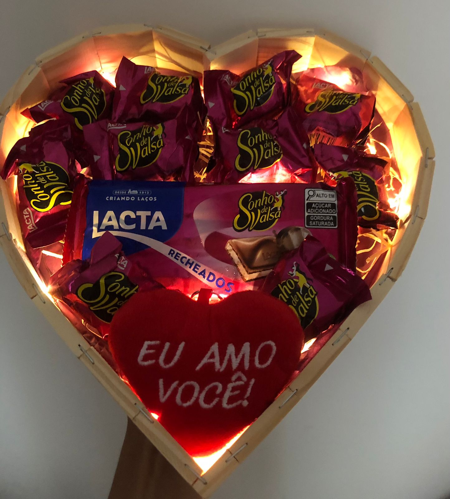 Cesta Coração Sonho de Valsa