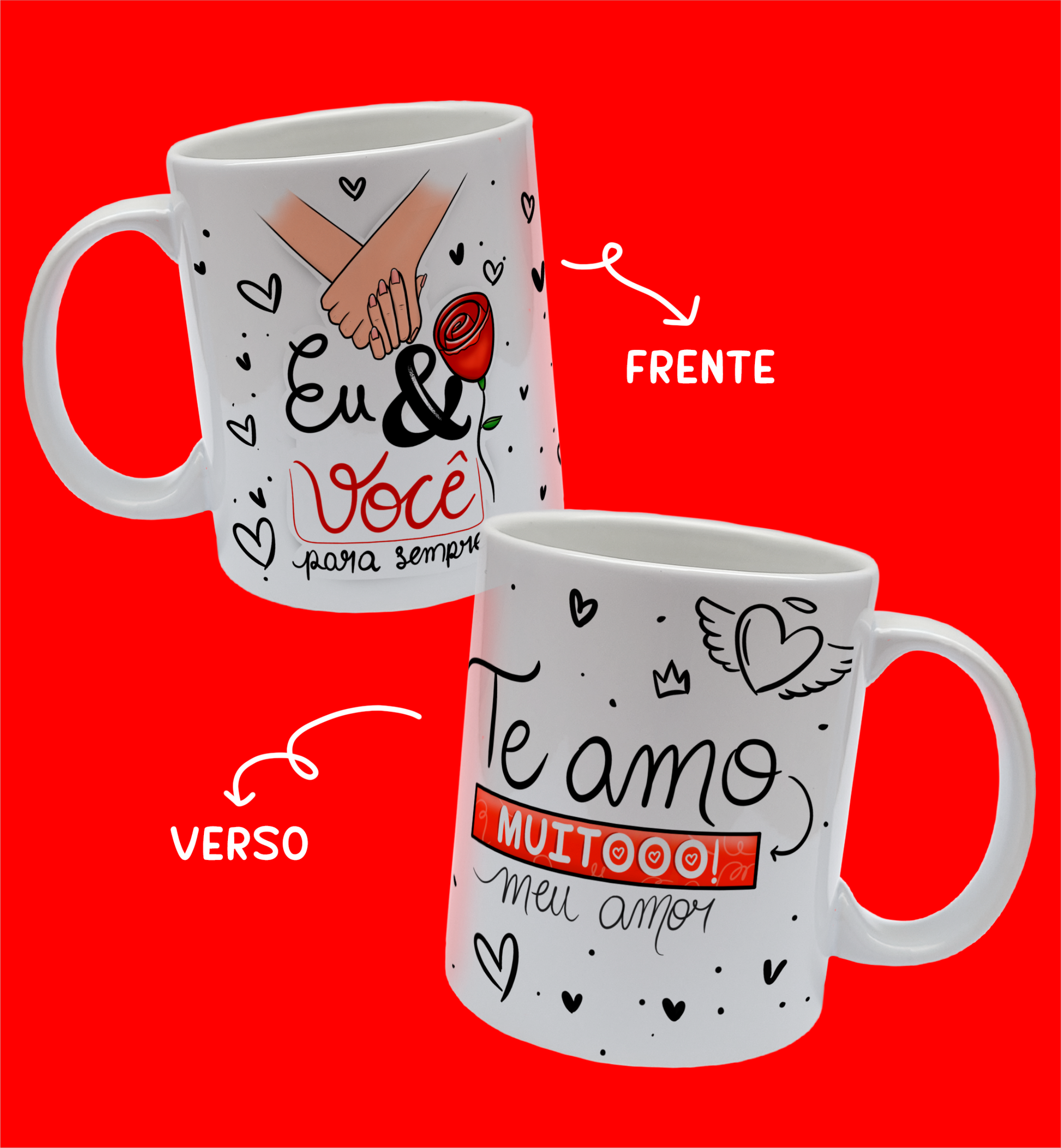 Caneca Te Amo Muitooo! - Imagem 5