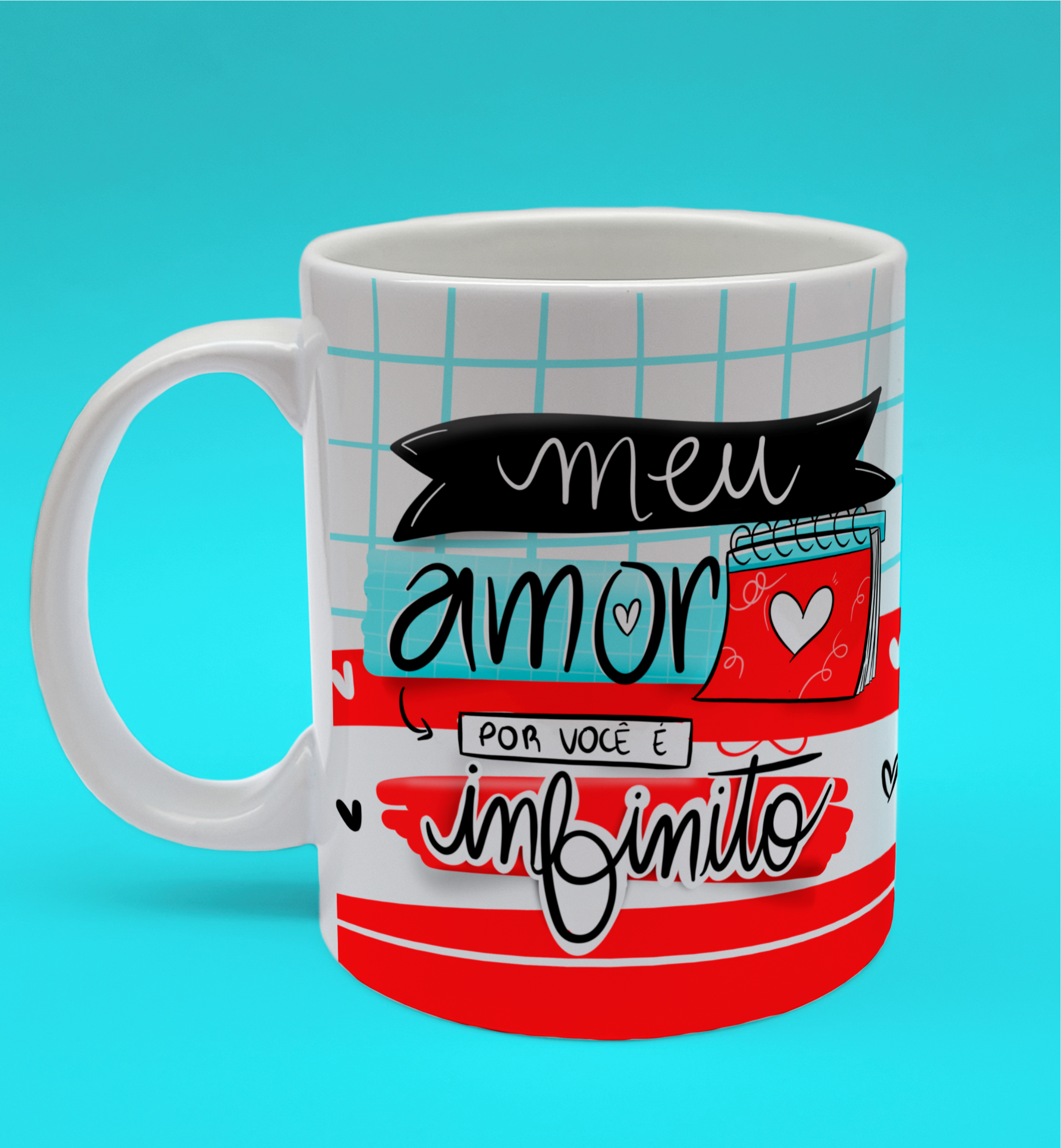 Caneca Meu Amor Por Você é Infinito