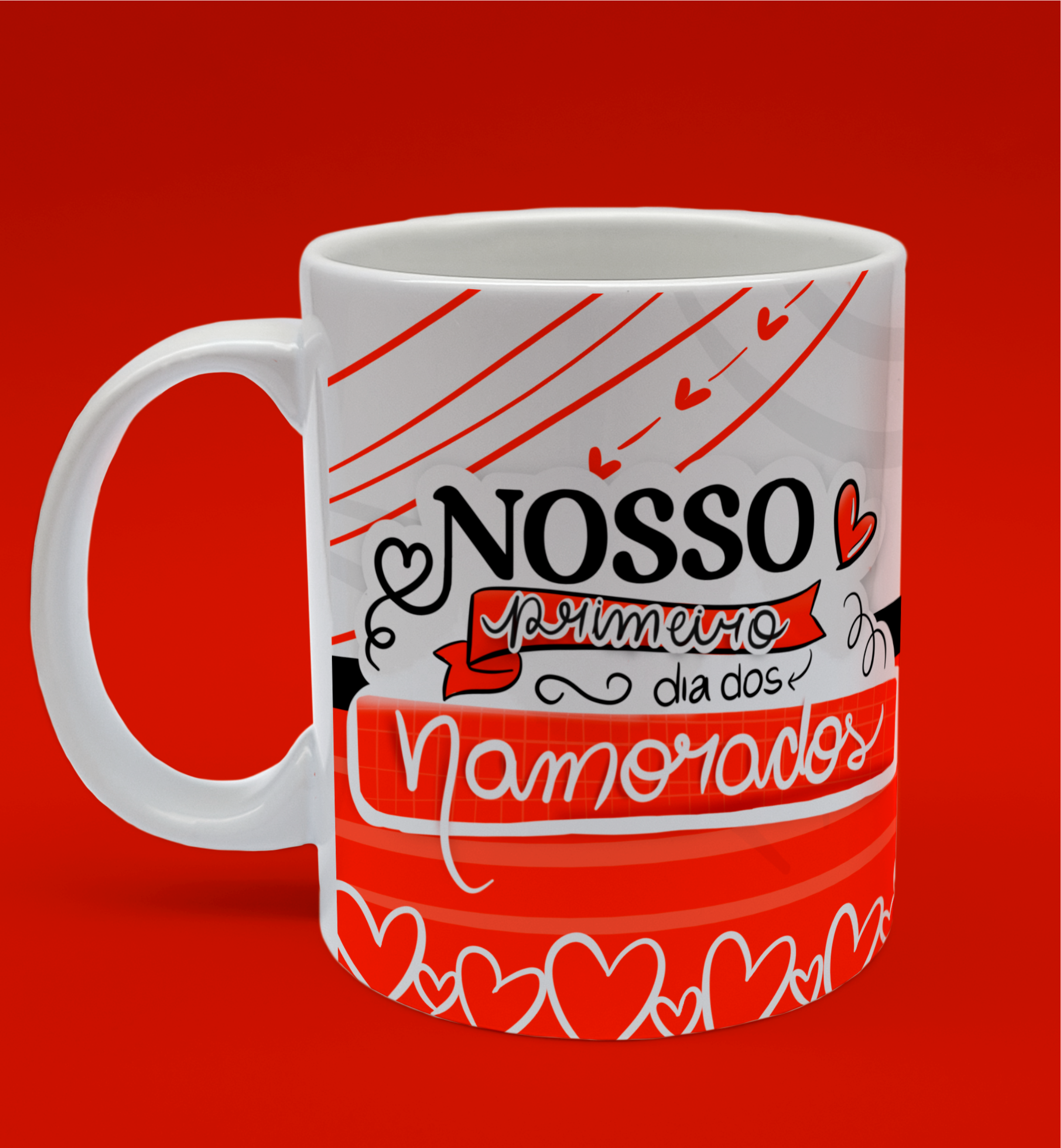 Caneca Nosso Primeiro Dia Dos Namorados