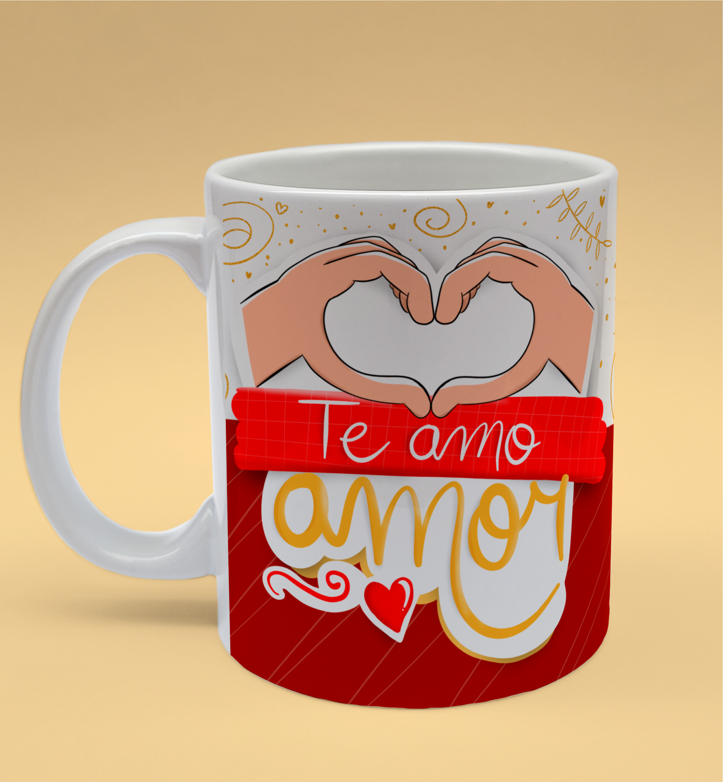 Caneca Te Amo Amor - Imagem 2