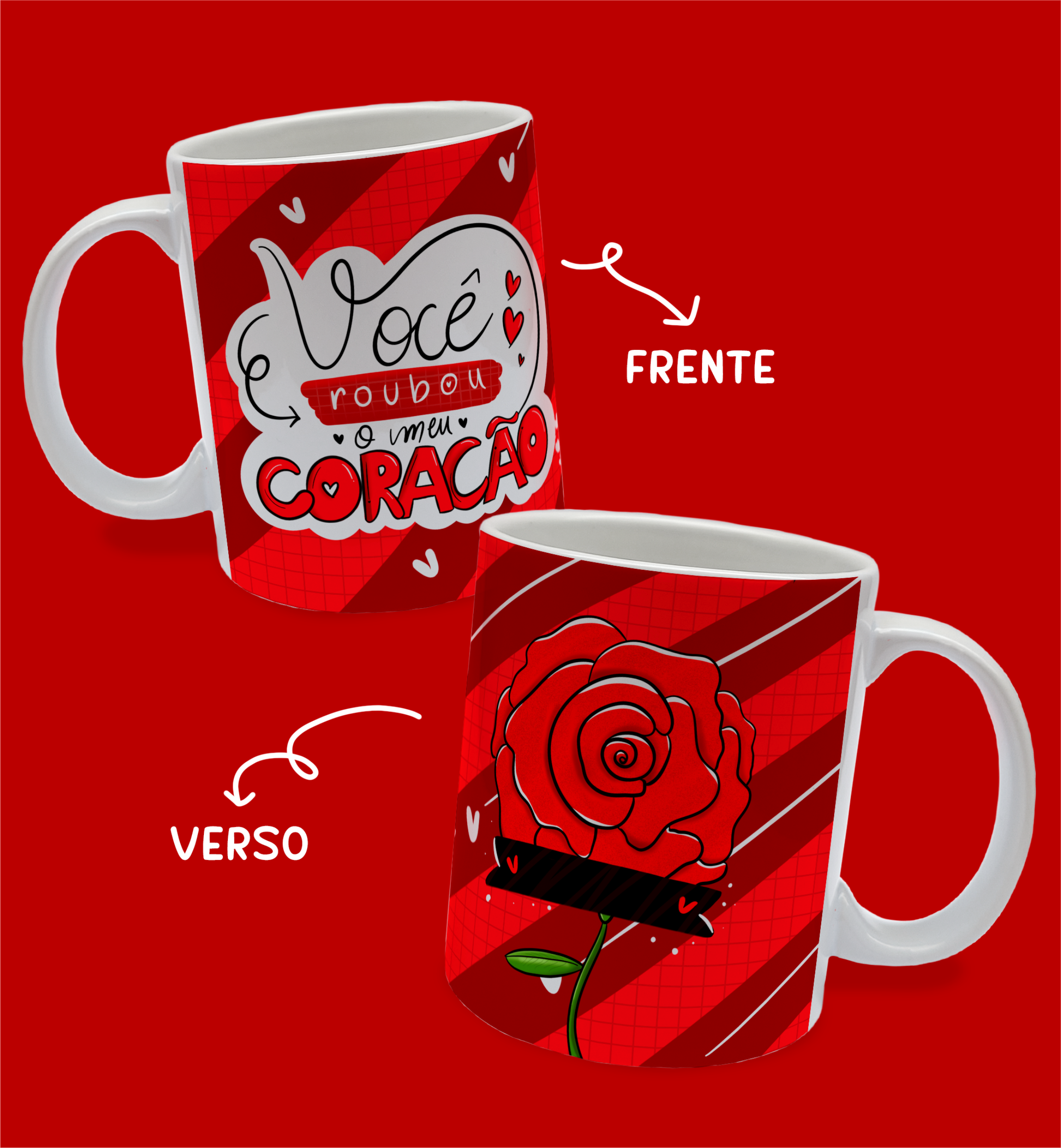 Caneca Você Roubou o Meu Coração - Imagem 2