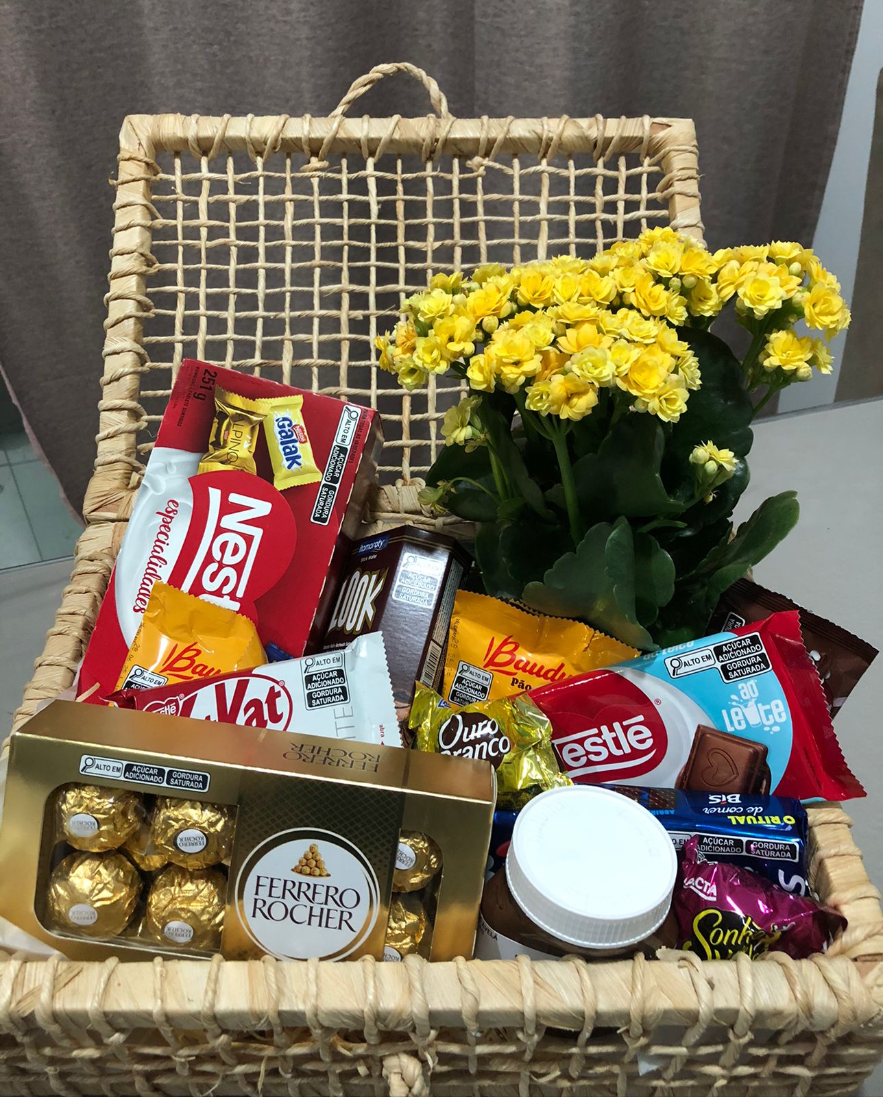 Box Doçura & Carinho com Flor