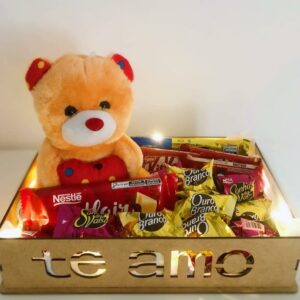 Cestinha Doçura com Ursinho