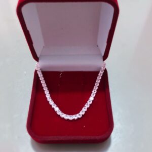 Choker riviera Redonda Rosa claro 2,5mm