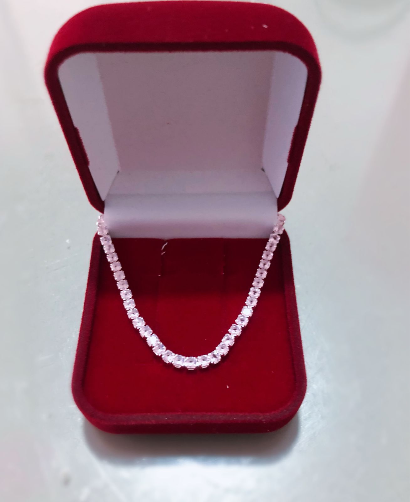 Choker riviera Redonda Rosa claro 2,5mm